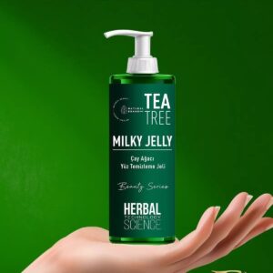 ژل شستشوی درخت چای milky jelly procsin